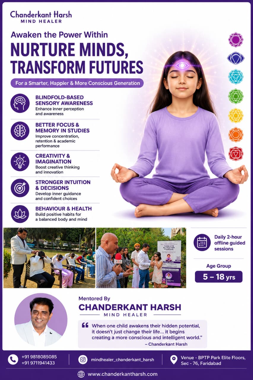 Nurture Minds Transform Futures program overview poster